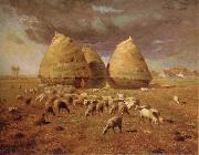 Jean Francois Millet Spring,haymow oil painting on canvas